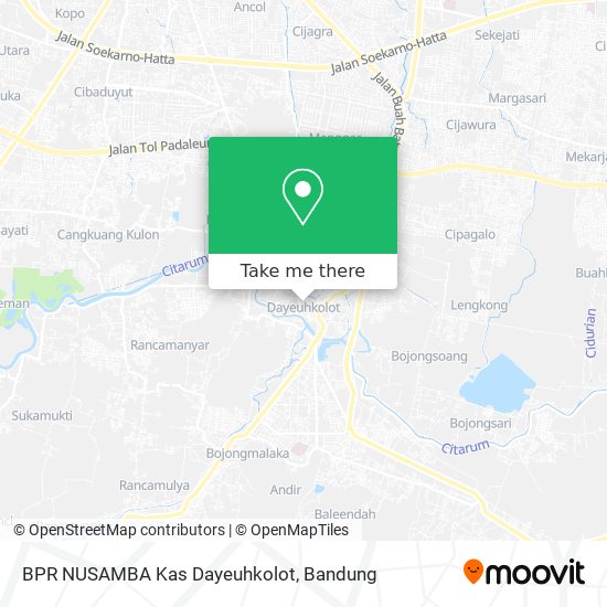 BPR NUSAMBA Kas Dayeuhkolot map
