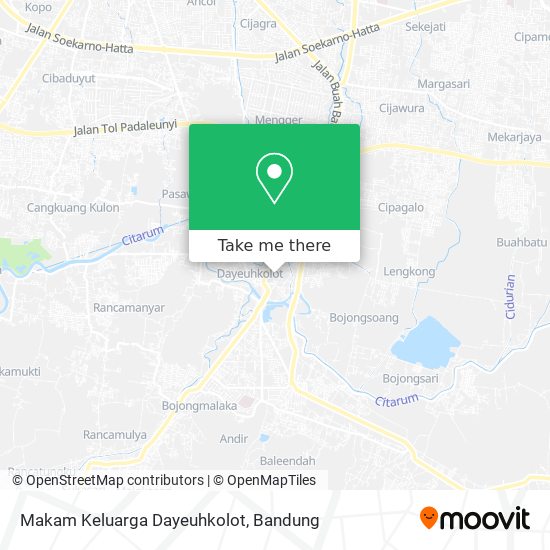 Makam Keluarga Dayeuhkolot map