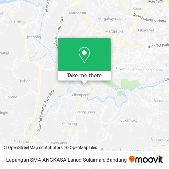 Lapangan SMA ANGKASA Lanud Sulaiman map