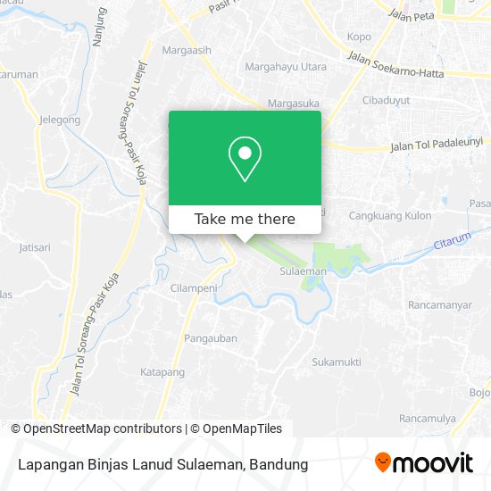 Lapangan Binjas Lanud Sulaeman map
