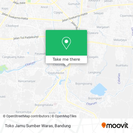 Toko Jamu Sumber Waras map