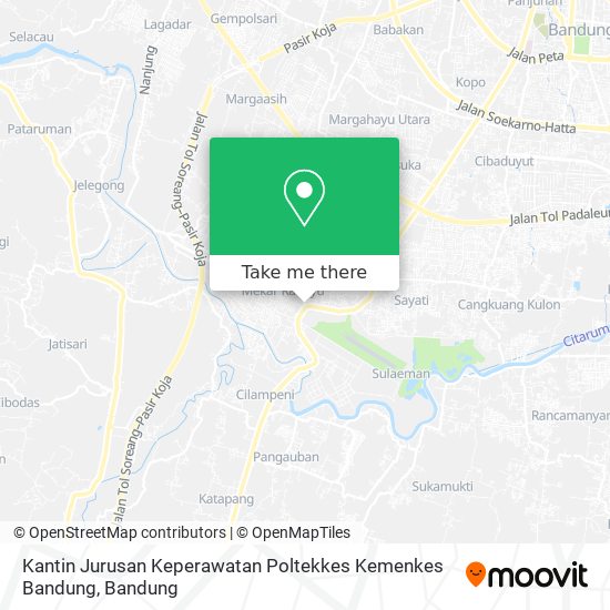Kantin Jurusan Keperawatan Poltekkes Kemenkes Bandung map