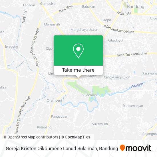 Gereja Kristen Oikoumene Lanud Sulaiman map
