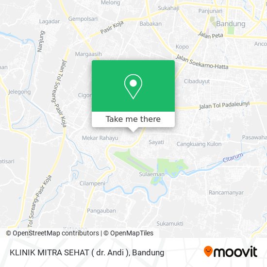 KLINIK MITRA SEHAT ( dr. Andi ) map