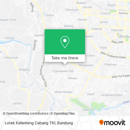Lotek Kelenteng Cabang TKI map