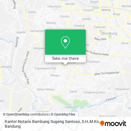 Kantor Notaris Bambang Sugeng Santoso, S.H,.M.Kn map