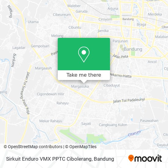 Sirkuit Enduro VMX PPTC Cibolerang map