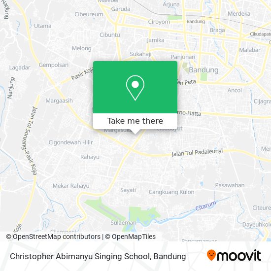 Christopher Abimanyu Singing School map