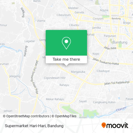 Supermarket Hari-Hari map