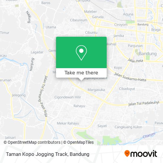 Taman Kopo Jogging Track map
