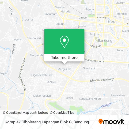 Komplek Cibolerang Lapangan Blok G map