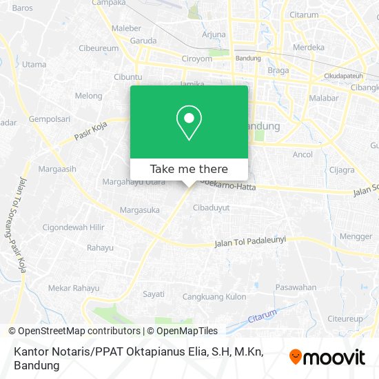 Kantor Notaris / PPAT Oktapianus Elia, S.H, M.Kn map