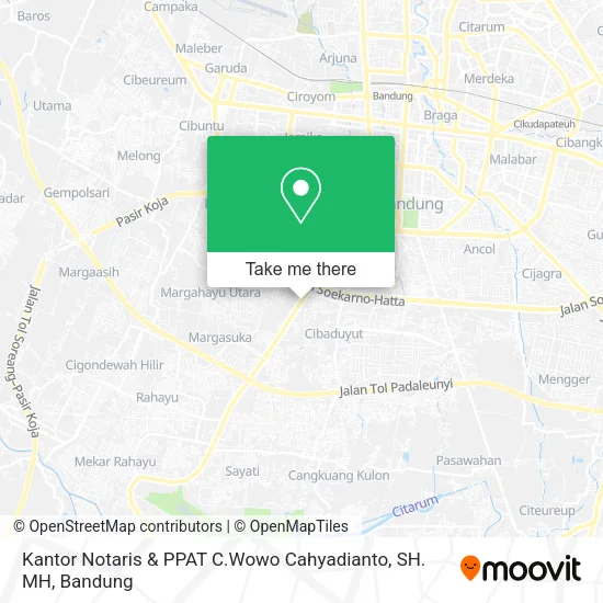 Kantor Notaris & PPAT C.Wowo Cahyadianto, SH. MH map