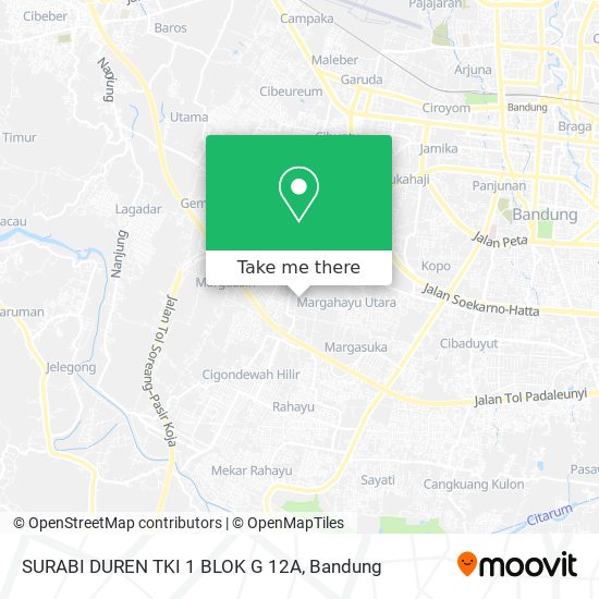 SURABI DUREN TKI 1 BLOK G 12A map