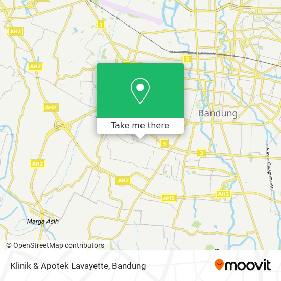 Klinik & Apotek Lavayette map