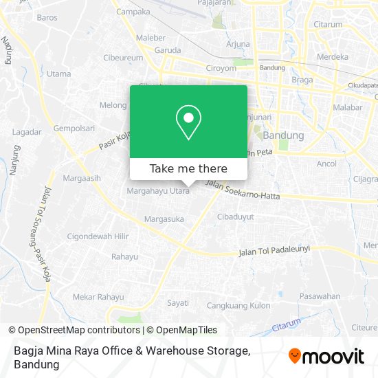 Bagja Mina Raya Office & Warehouse Storage map