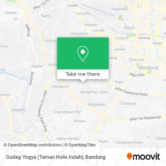 Gudeg Yogya (Taman Holis Indah) map