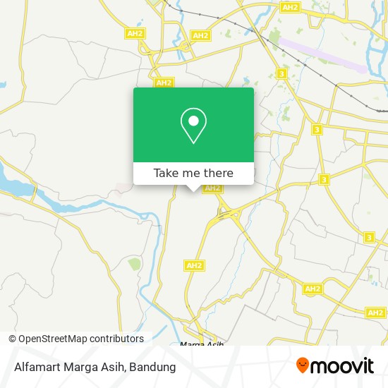 Alfamart Marga Asih map