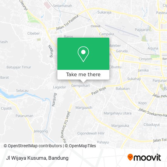 Jl Wijaya Kusuma map