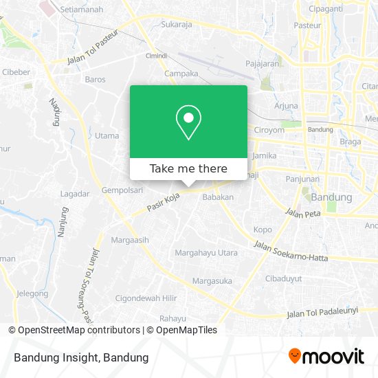 Bandung Insight map