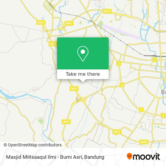 Masjid Miitsaaqul Ilmi - Bumi Asri map