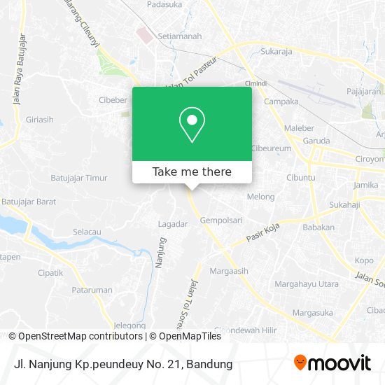 Jl. Nanjung Kp.peundeuy No. 21 map