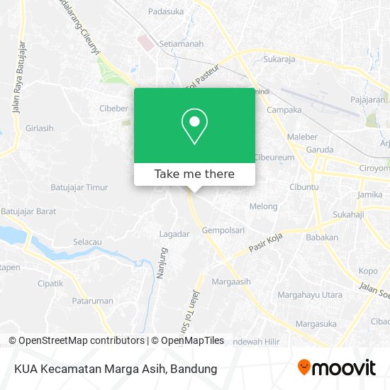 KUA Kecamatan Marga Asih map