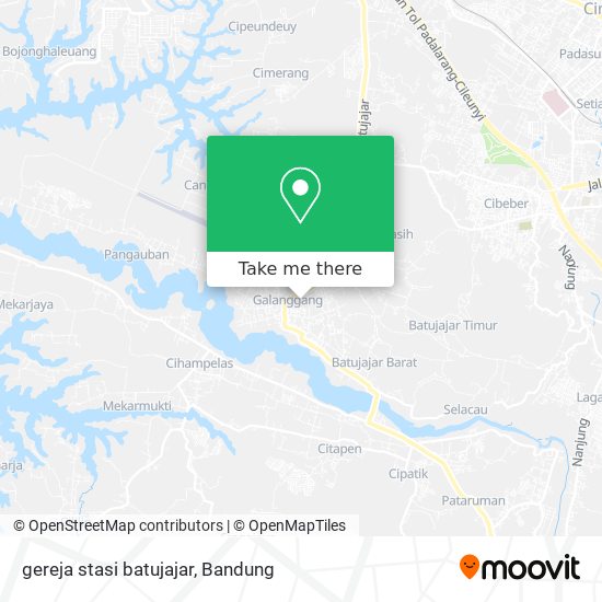 gereja stasi batujajar map