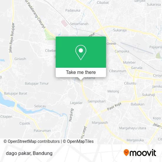 dago pakar map