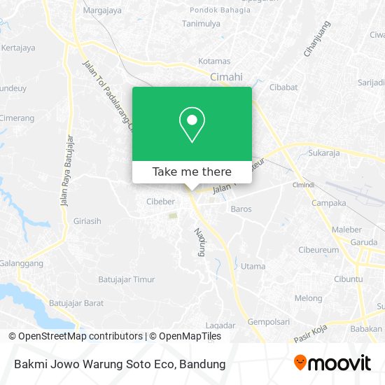 Bakmi Jowo Warung Soto Eco map