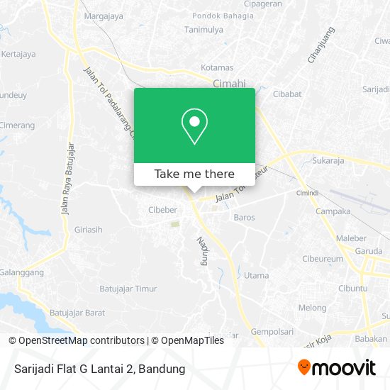 Sarijadi Flat G Lantai 2 map