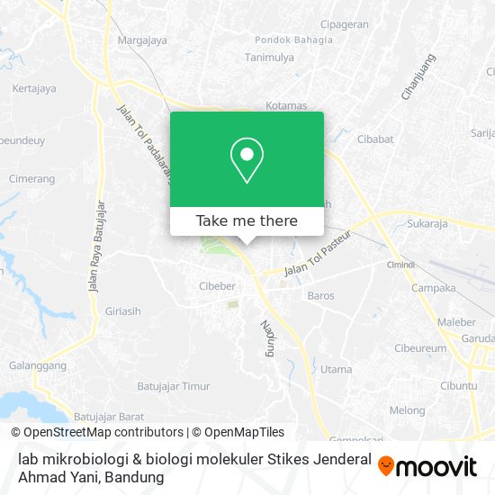 lab mikrobiologi & biologi molekuler Stikes Jenderal Ahmad Yani map