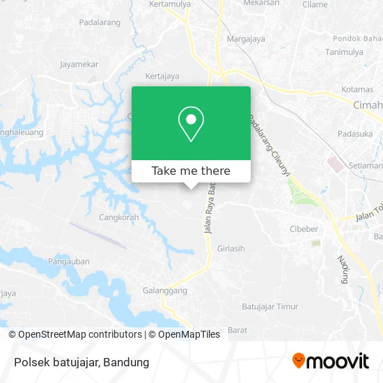 Polsek batujajar map