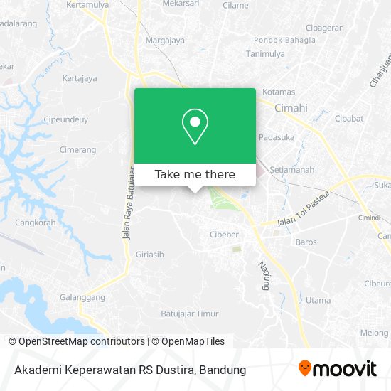 Akademi Keperawatan RS Dustira map