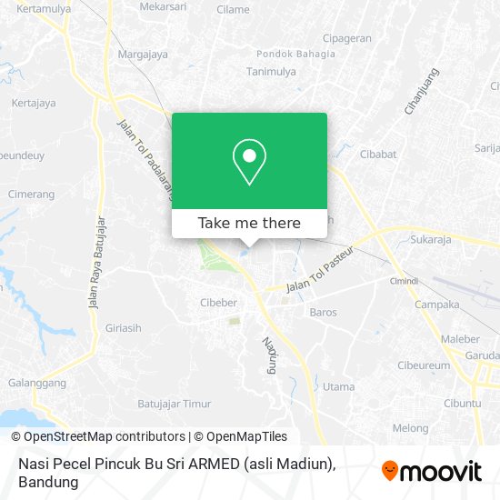 Nasi Pecel Pincuk Bu Sri ARMED (asli Madiun) map