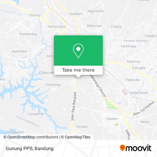 Gunung PPS map