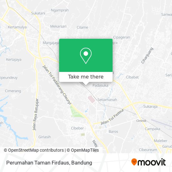 Perumahan Taman Firdaus map