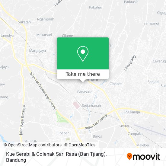 Kue Serabi & Colenak Sari Rasa (Ban Tjiang) map