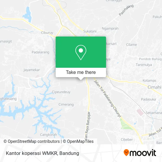 Kantor koperasi WMKR map