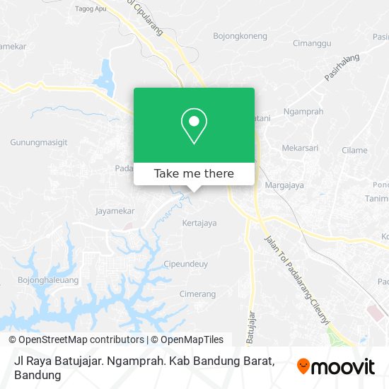 Jl Raya Batujajar. Ngamprah. Kab Bandung Barat map