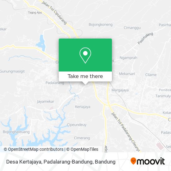 Desa Kertajaya, Padalarang-Bandung map