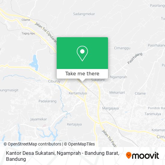 Kantor Desa Sukatani, Ngamprah - Bandung Barat map
