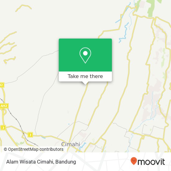 Alam Wisata Cimahi map