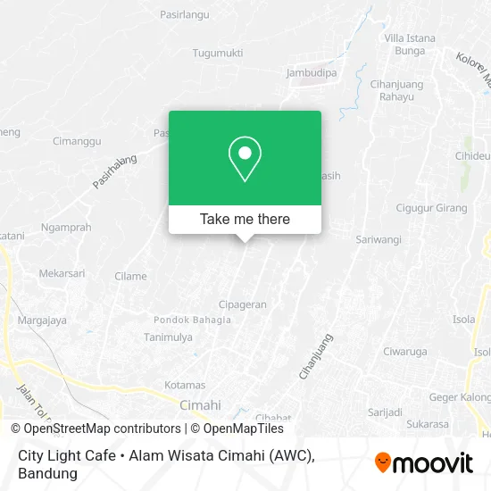 City Light Cafe • Alam Wisata Cimahi (AWC) map