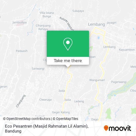 Eco Pesantren (Masjid Rahmatan Lil Alamin) map