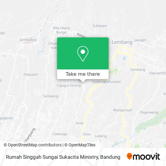 Rumah Singgah Sungai Sukacita Ministry map