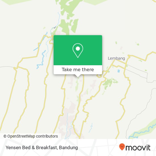 Yensen Bed & Breakfast map