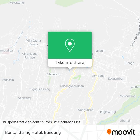 Bantal Guling Hotel map