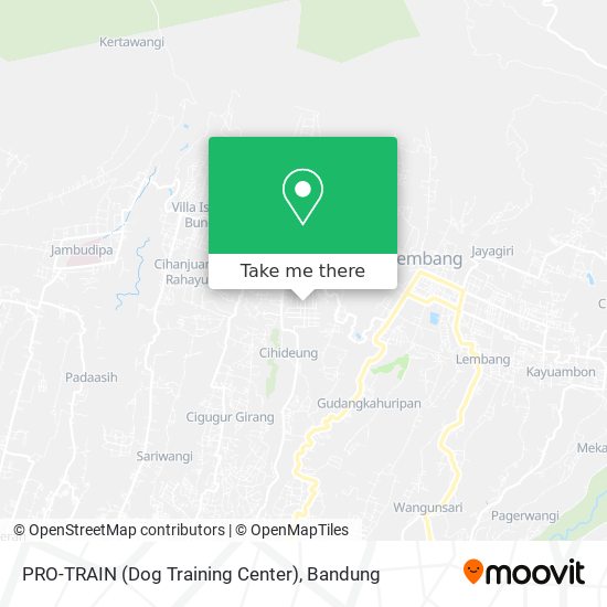PRO-TRAIN (Dog Training Center) map