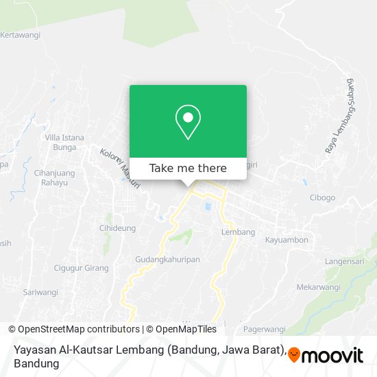Yayasan Al-Kautsar Lembang (Bandung, Jawa Barat) map